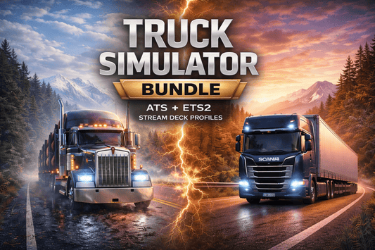 ATS - ETS 2 Stream Deck Profiles Bundle