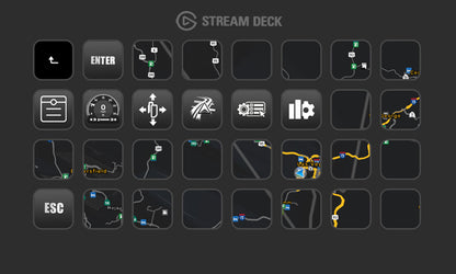 American Truck Simulator Stream Deck Profile
