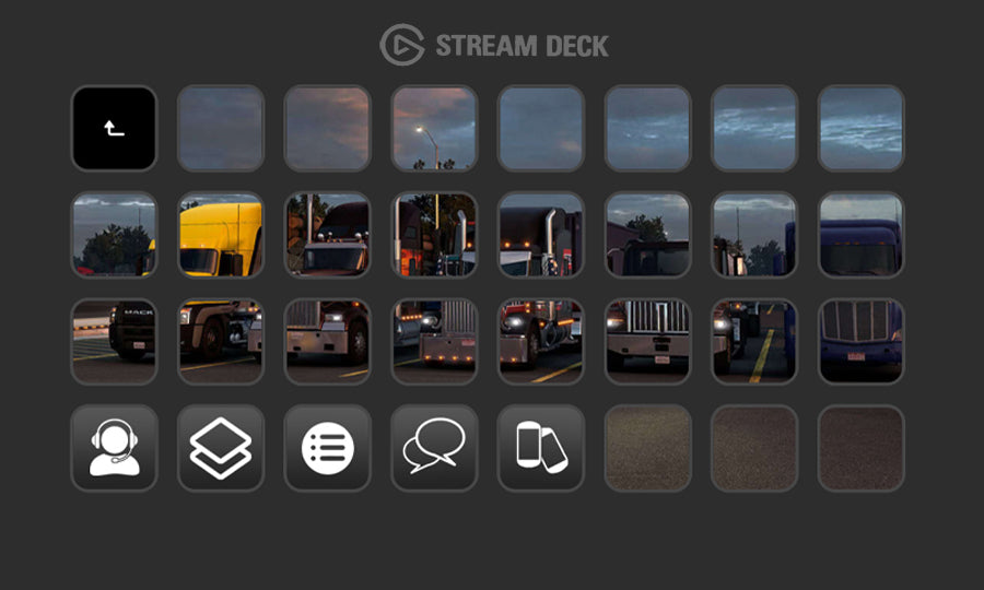 Truck Simulator Stream Deck Bundle (ATS + ETS2) – Steven Cannell Creative