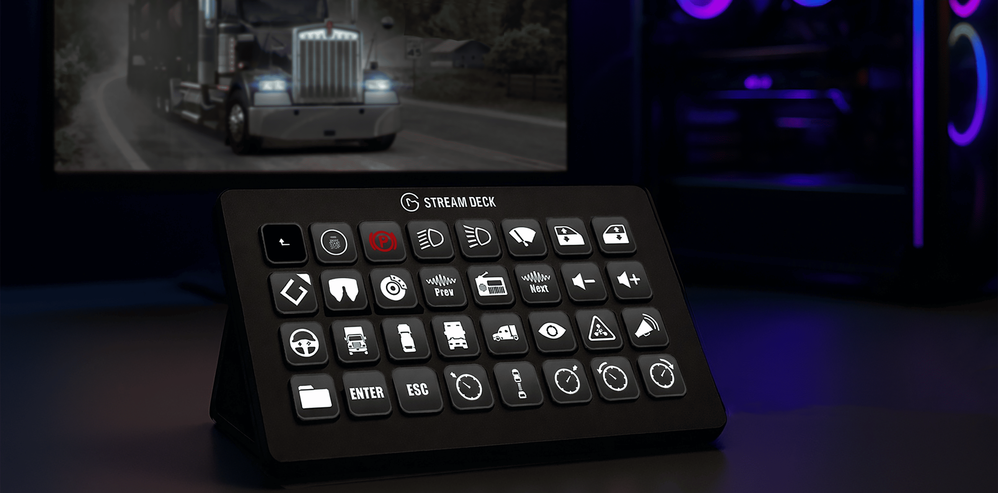 ATS Stream Deck Profile