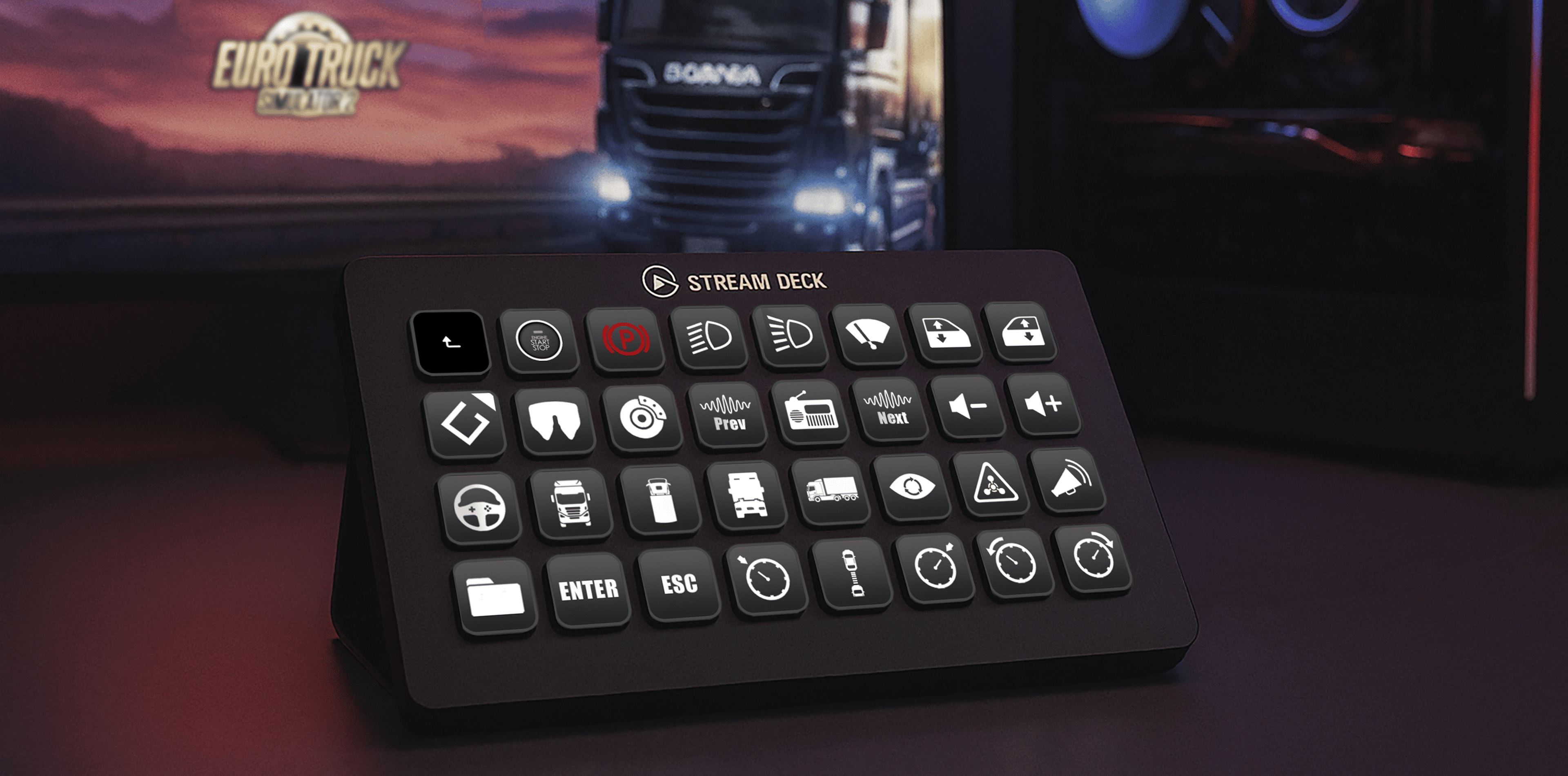 ETS2 Stream Deck Profile