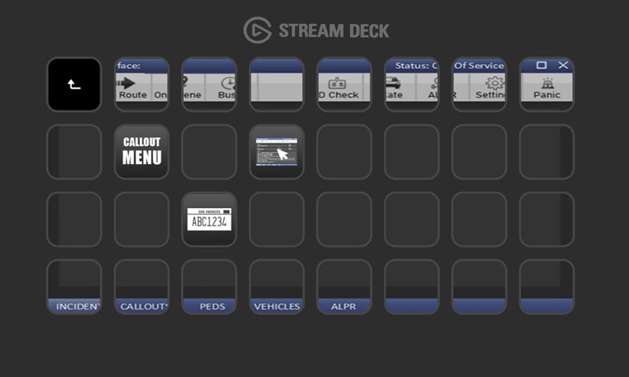 LSPDFR Stream Deck Profile Callout Interface