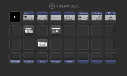 LSPDFR Stream Deck Profile Callout Interface