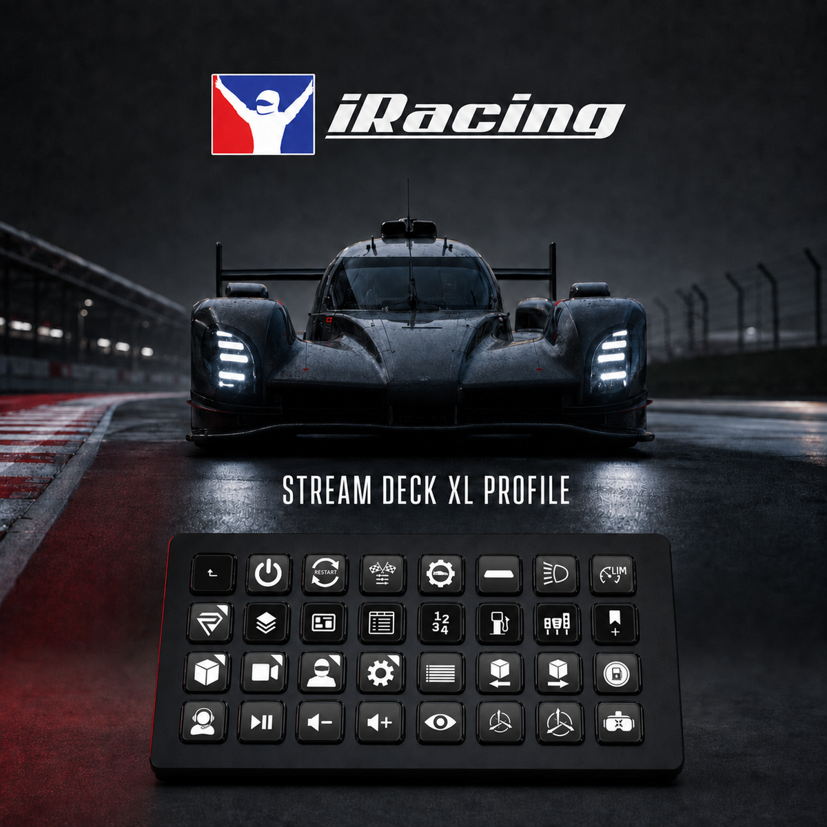 iRacing Stream Deck Bundle by Steven Cannell Creative